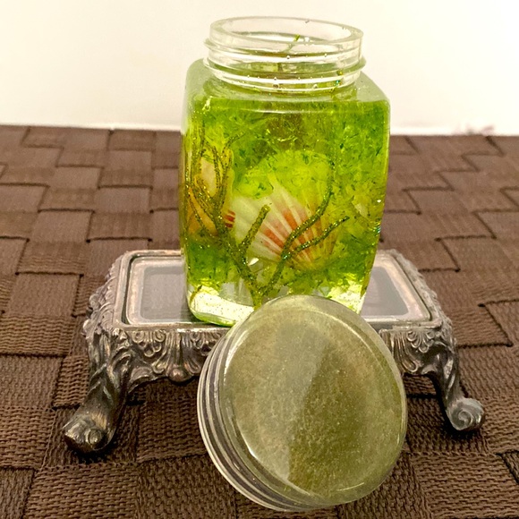 Other - Resin Handmade Jar with Lid